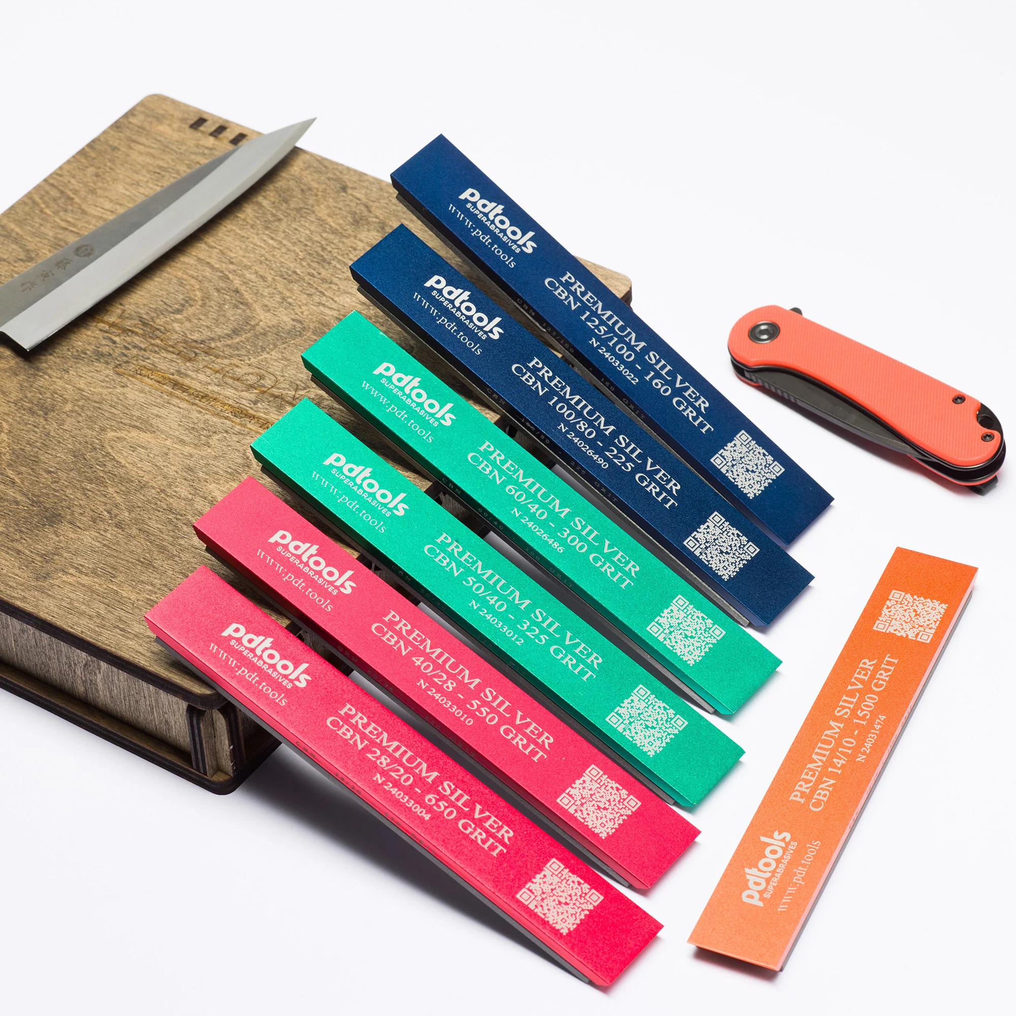 will the 160 grit be about to re profile a folding knife easily?