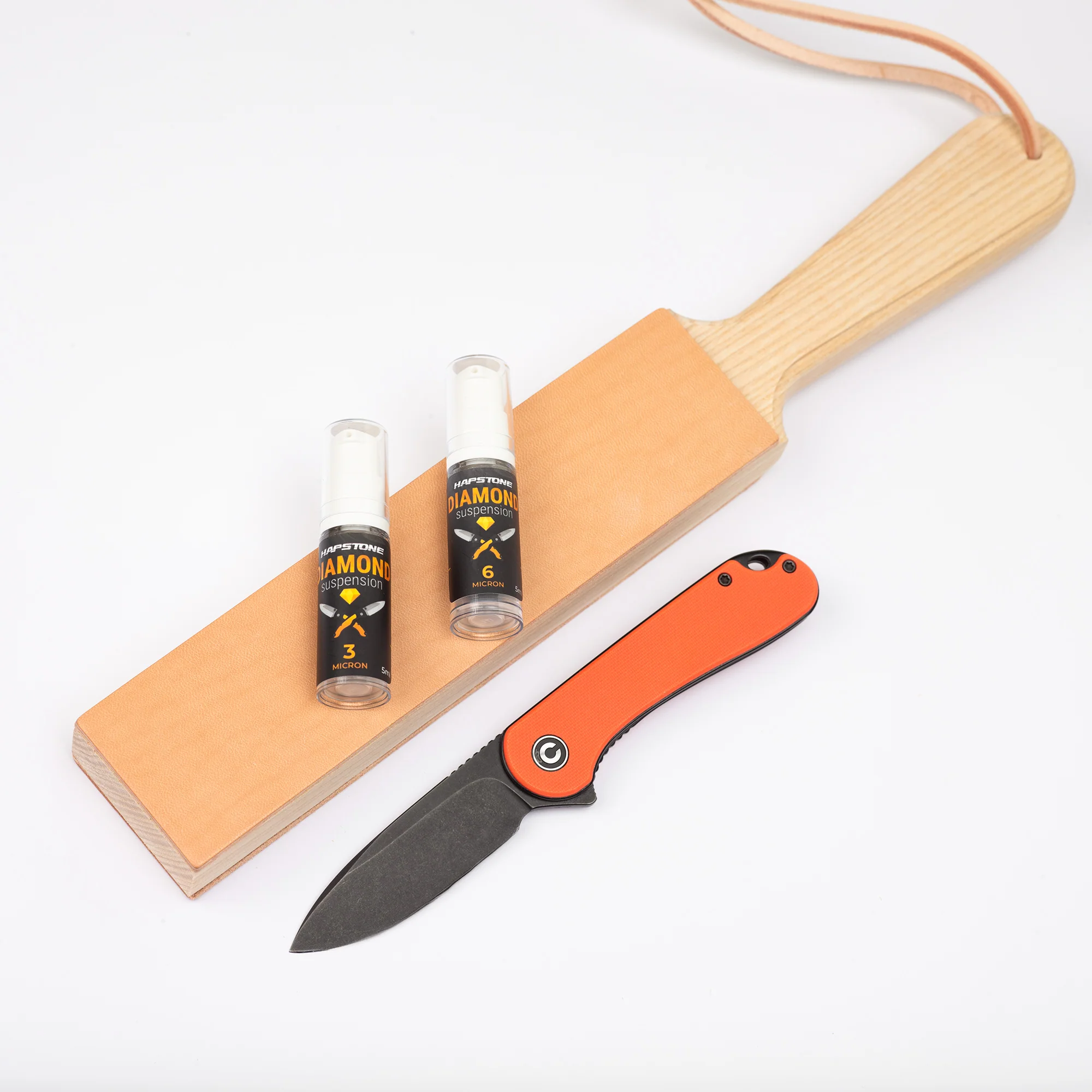 Cowhide Leather Strop & Diamond Suspension Kit Questions & Answers