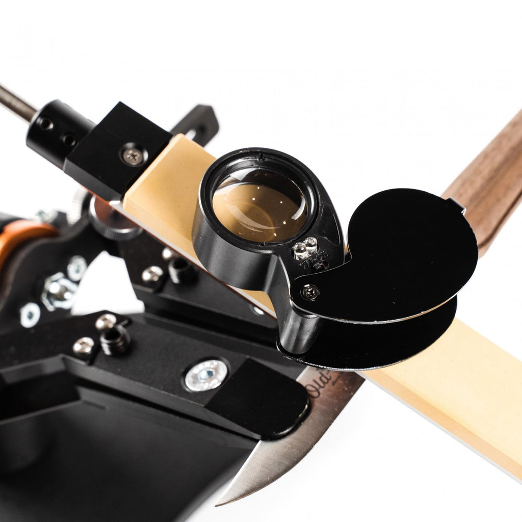 How do I check the sharpness of my knife?