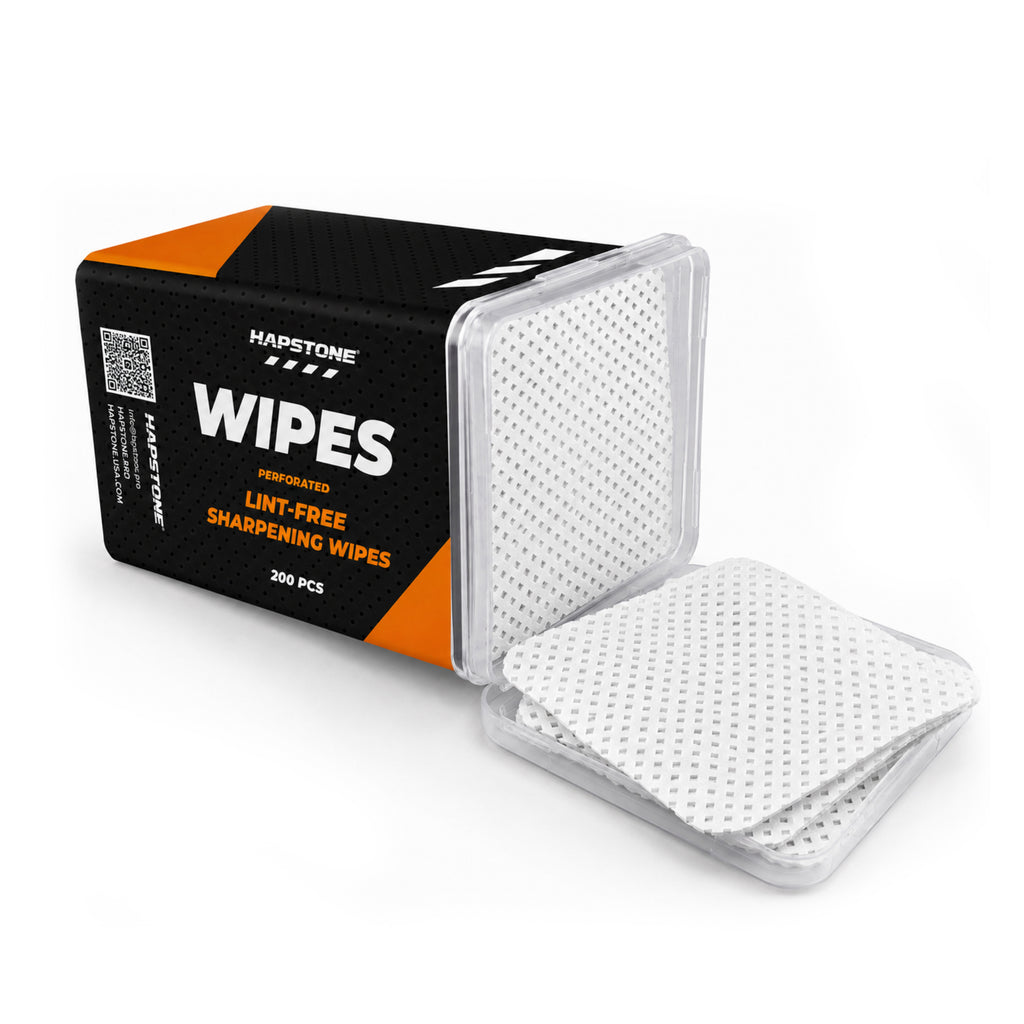 Hapstone Lint-Free Sharpening Wipes 200 pcs