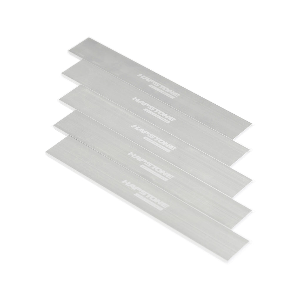 Empty Aluminum Blanks 6" with an adhesive base (Pack of 5)