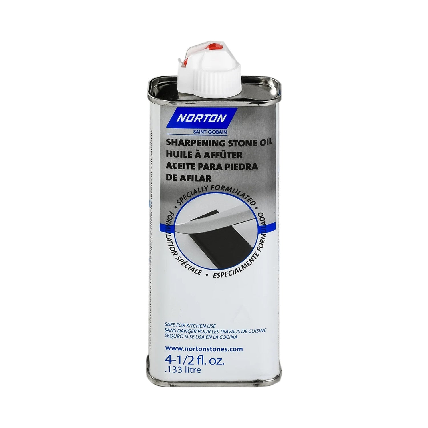 Oil File Sharpener Norton Sharpening Stone Oil 4.5 oz (133ml) – Hapstone USA