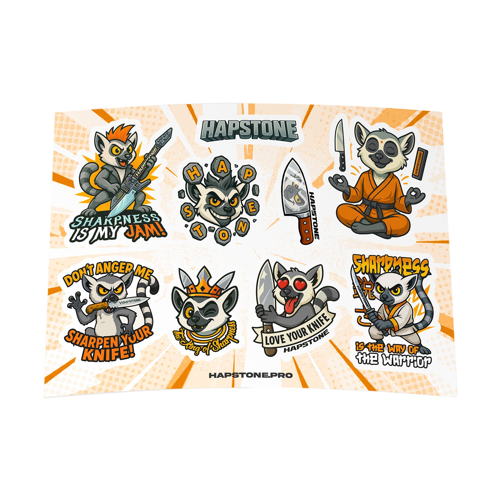 Stickers Hapstone 