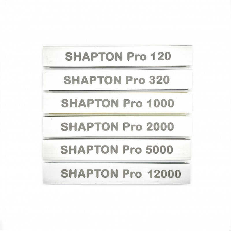 Shapton Pro (Kuromaku) stones recommended set – hapstone-usa